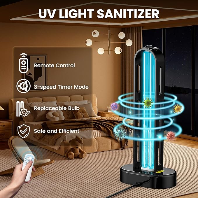 UV Light Sanitizer, Ultraviolet Lamp - Image 5