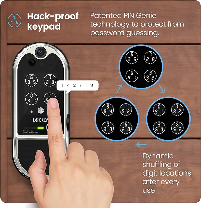 Lockly Vision Elite Video Smart Lock - Image 3