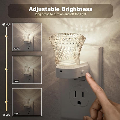 JandCase LED Night Light Plug in, Night Lights Plug into Wall - Image 2