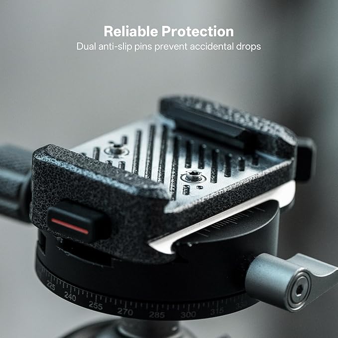 PGYTECH Quick Release Plate & Clamp V2 Kit, Arca Swiss Plate Camera Mount - Image 6