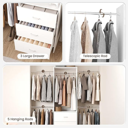 HOMPUS Closet Organizer System - Image 6