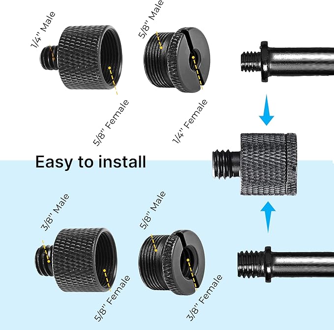IXTECH Mic Stand Adapter Set - Image 4