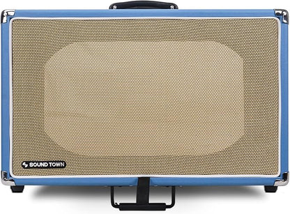 Sound Town Vintage 6U Amp Rack Case, 12.5" Depth by SOUNDTOWN
