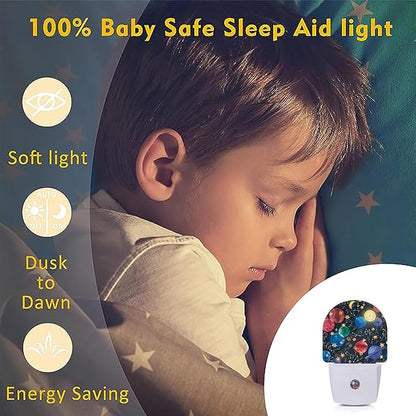 Axxitude Galaxy Space Constellation Cosmos Night Lights Plug into Wall - Image 4