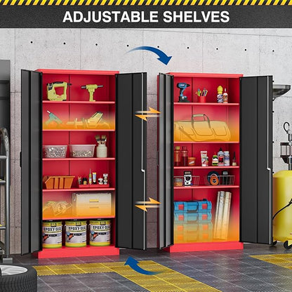 Metal Storage Cabinet-71” Tall Steel File Cabinets - Image 7