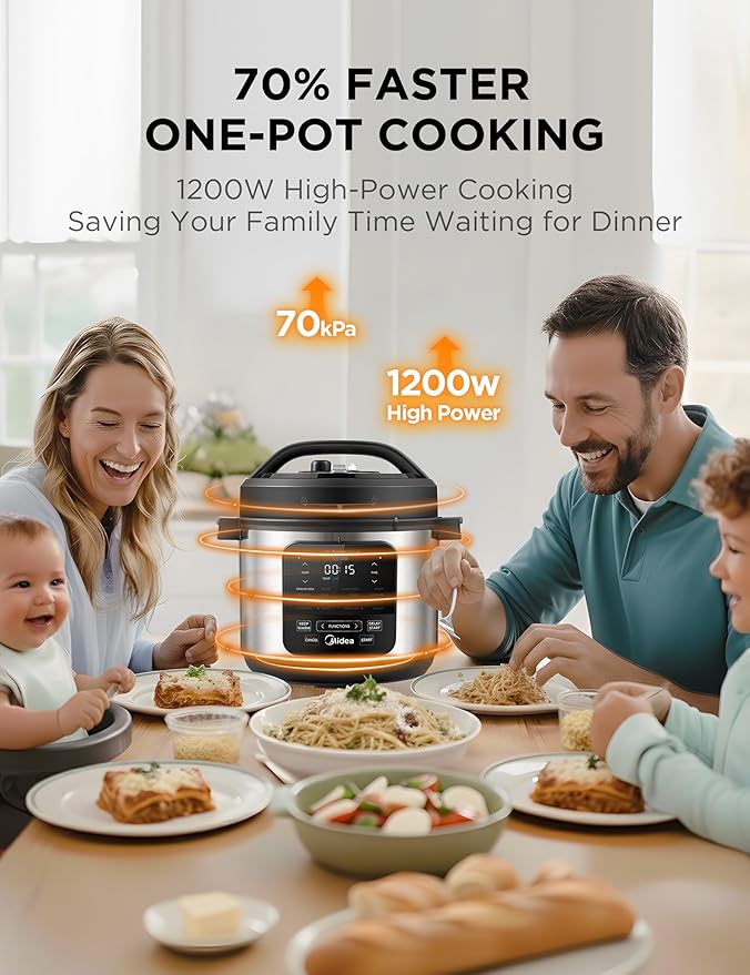 Midea 10-in-1 Electric Pressure Cooker - Image 8