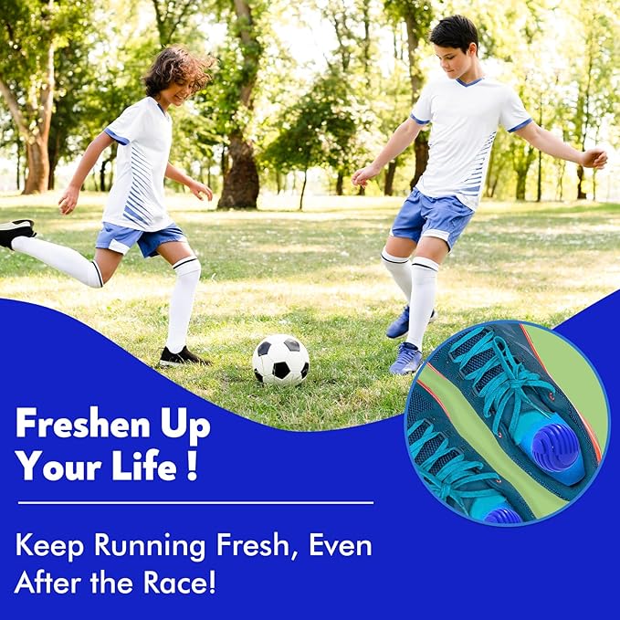 Sneaker Deodorizer Balls Escape Scent 6 Pack, Odor Eliminator Balls - Image 2