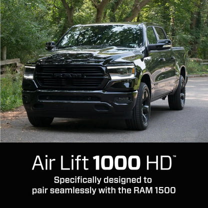 air lift 1000 hd air spring kit for, side view