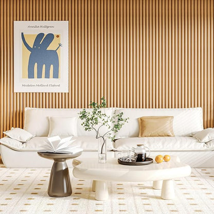 Art3d 4 Pc 96"x5.7" Wood Slat Wall Panel - Image 8