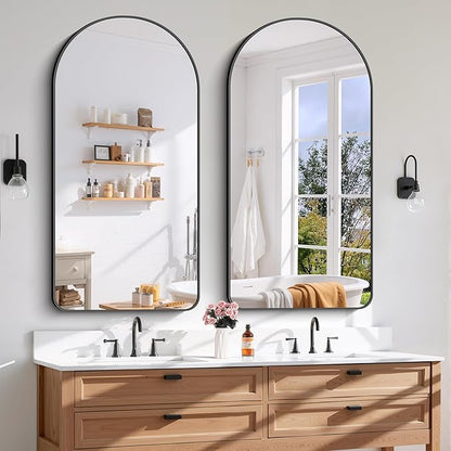 Arched Bathroom Mirror, Wall Mounted Mirror, Living Room, Vertically Hanging - Image 7