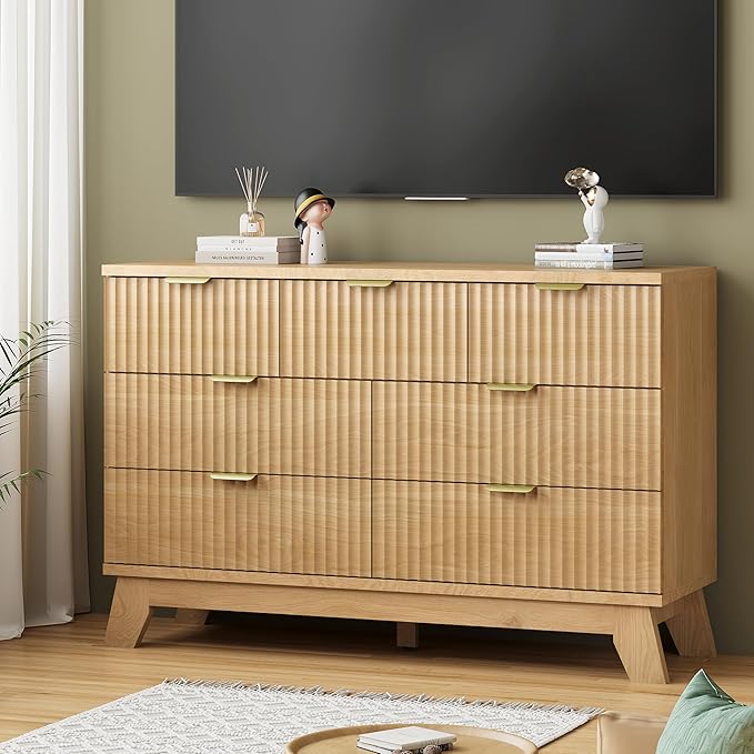 Fluted Dresser for Bedroom - Image 7
