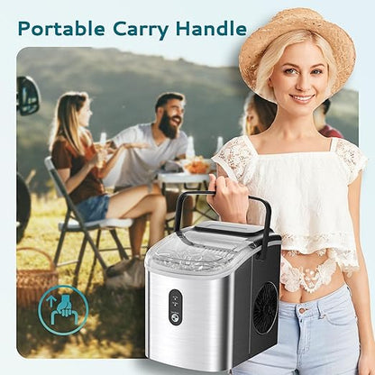 EUHOMY Ice Maker Countertop, Portable Ice Machine - Image 4