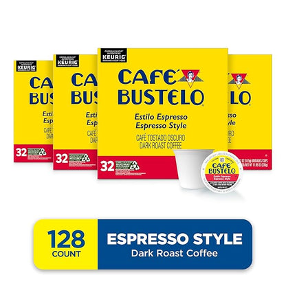 Café Bustelo Espresso Style, Dark Roast Coffee, Keurig K-Cup Pods - Image 3