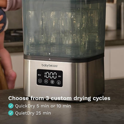 Baby Brezza 10 Minute SuperQuick Bottle Sterilizer + Dryer - Image 10