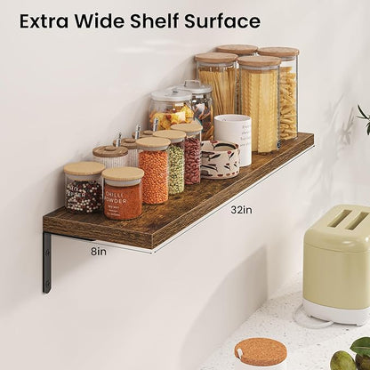 Marsmiles Extra Wide Floating Shelves - Image 3