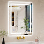 24"x32" LED Bathroom Mirror by WISSMILESHOME