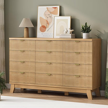 Fluted Dresser for Bedroom - Image 4