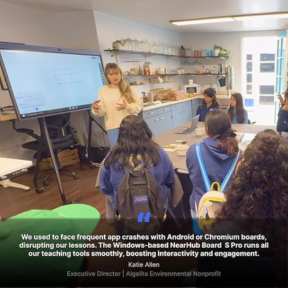 NearHub S Pro 4K UHD Smart Board, 75” Windows 11 Interactive Whiteboard - Image 8