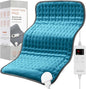 Electric Heating Pad for Back and Shoulder Pain Relief, Soft Heat Blanket by ZUODUN