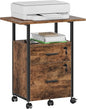GYIIYUO 2 Wood Drawer Lockable File Cabinet by GYIIYUO