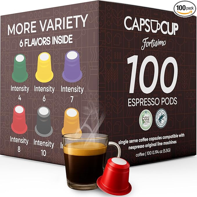 FORTISIMO by CAPSUCUP Espresso Pods Variety Pack by Fortisimo