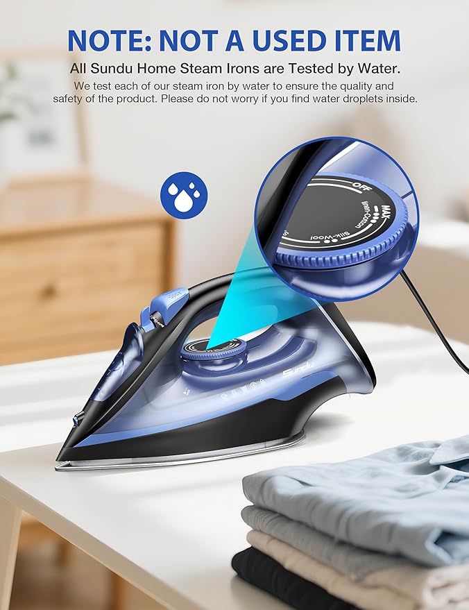 Sundu Steam Iron for Clothes - Image 7