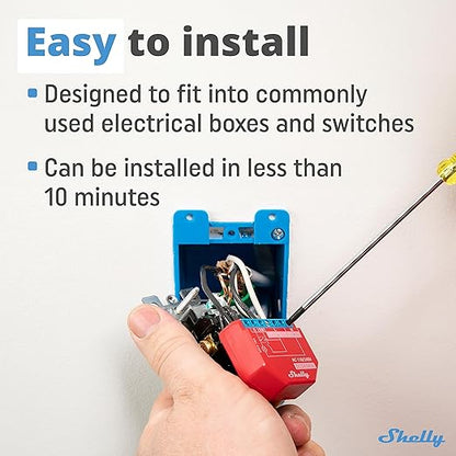 Shelly Plus 1PM | WiFi Smart Relay Switch - Image 2