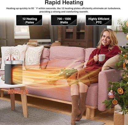Small Portable Space Heater for Indoor Use - Image 5