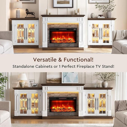 104" LED Fireplace TV Stand - Image 3