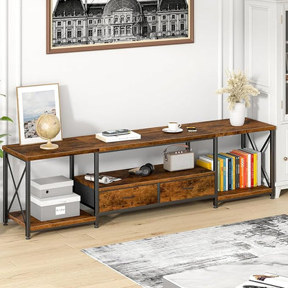 GYIIYUO TV Stand with Fabric Drawers - Image 7