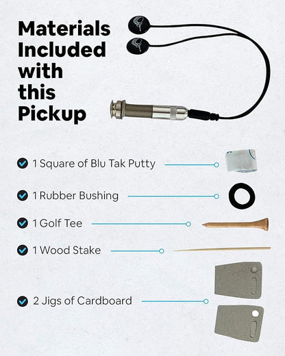 Journey Instruments Passive Piezo Ukulele Acoustic Pickup – EP003K Two Balanced - Image 3