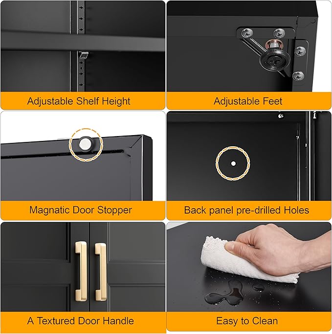 60" Tall Kitchen Storage Cabinet - Image 6