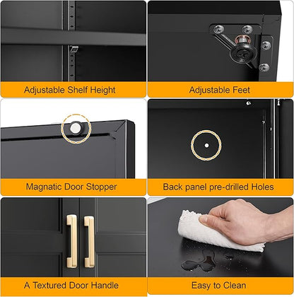 60" Tall Kitchen Storage Cabinet - Image 6