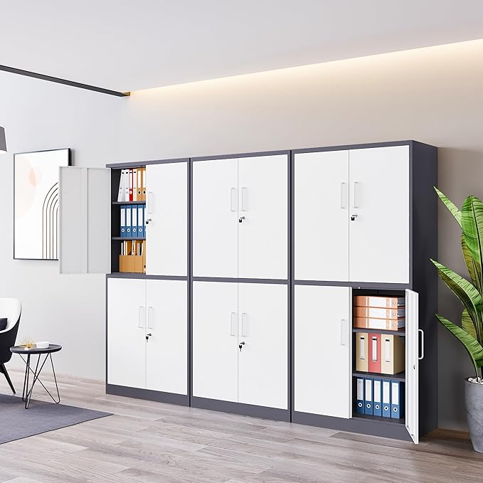 MIIIKO Metal Storage File Cabinet - Image 2