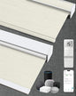 Kincmo Motorized Blinds with Remote, 100% Blackout Motorized Roller Shades Work by KincmoBlinds