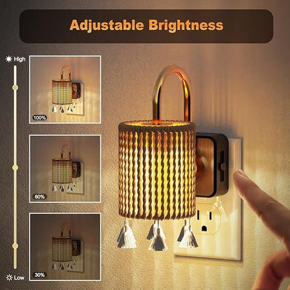 JandCase Night Light Plug in, Modern Night Lights Plug into Wall - Image 2