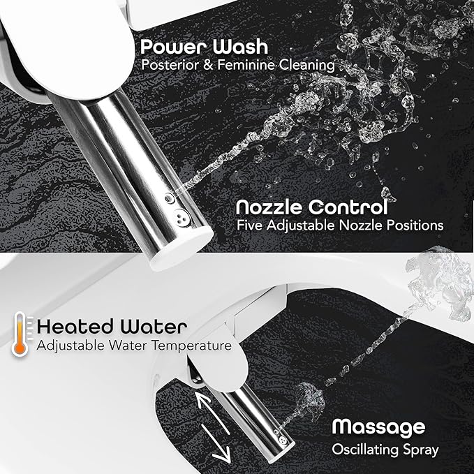 BidetMate 3000 Series Electric Toilet Seat Bidet - Image 3