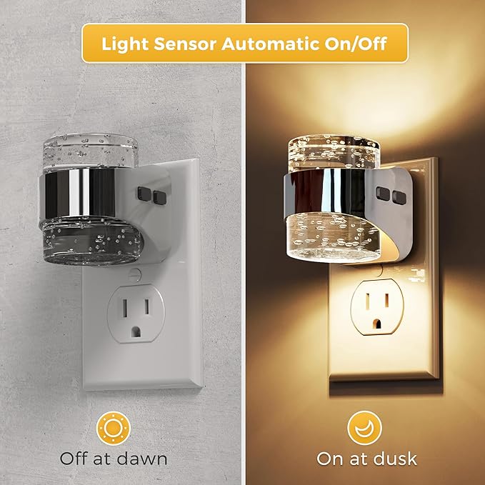 L LOHAS LED 2 Pack 3CCT Night Lights Plug into Wall, 3000K/4000k/5000K - Image 3