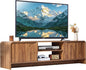 BERRYMERRY 63'' TV Stand for Up to 75" TVs, MCM TV Console Table by BERRYMERRYFURNITURE