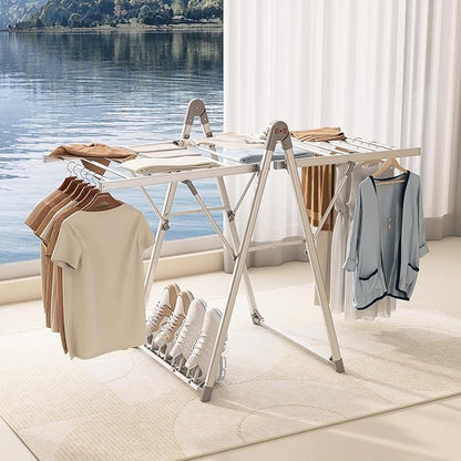 SHARNDY Electric Heating Clothes Drying Rack, Foldable Clothes Drying Rack - Image 5