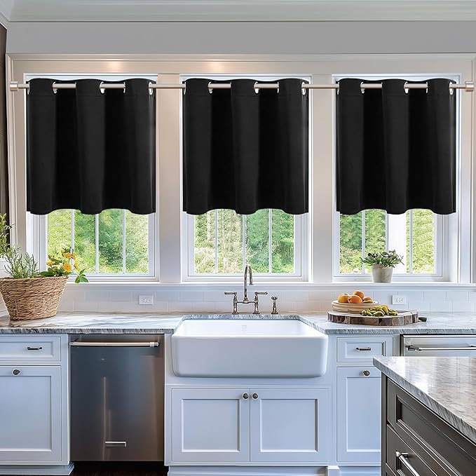 ChrisDowa Blackout Curtains 36 Inches Long - Image 5