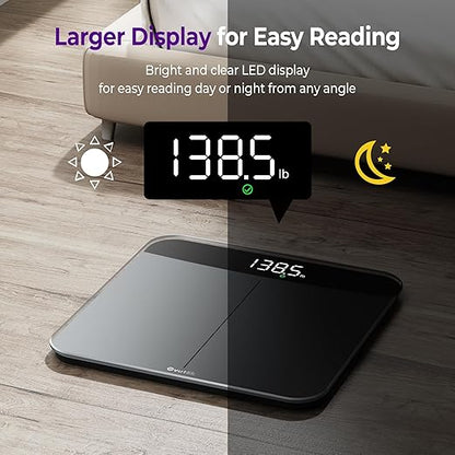 Ovutek Bathroom Scales Digital Weight, Topnotch Quality 450lb Weight Scale - Image 3