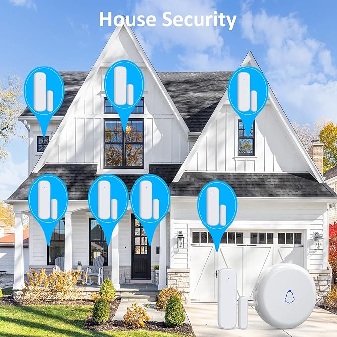 Wieless Door Bells Chimes, AMHEY Door Chime Doorbell - Image 5