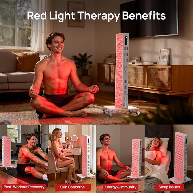 Red Light Therapy Panel for Body, 7 Wavelengths, Near‑Infrared Light Wellness - Image 5