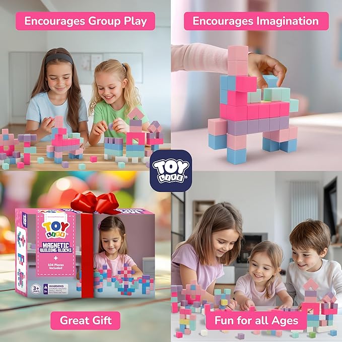 TOY Life 104 Pcs Magnetic Blocks - Image 5