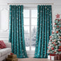FMFUNCTEX Snowflake Christmas Velvet Blackout Curtains by Fmfunctex