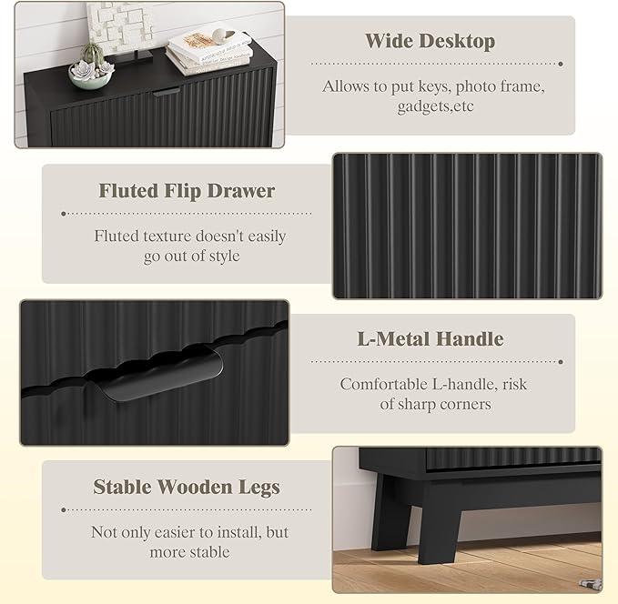 Shoe Cabinet Storage for Entryway - Image 5
