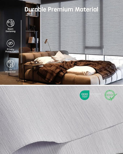 Yoolax Motorized Blinds with Remote, Smart Blinds - Image 6