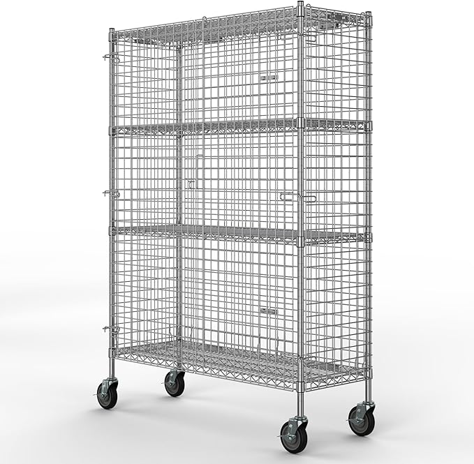 18" W x 48" L x 69" H Heavy Duty Utility Commercial Grade Metal Storage NSF by Regal+Altair