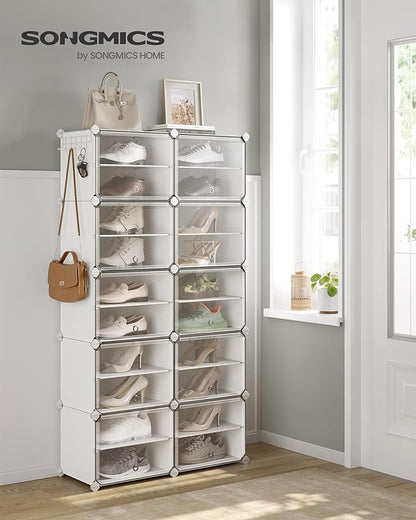 SONGMICS Shoe Rack Organizer, 10-Tier Shoe Storage Cabinet - Image 2